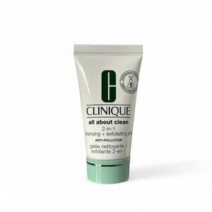 Clinique All About Clean 2-in-1 Cleansing + Exfoliating Jelly 1 FL OZ / 30 ml
